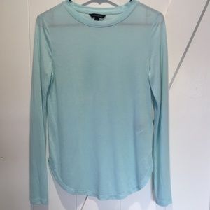 Banana Republic Sky Blue Long-Sleeve Top NWOT